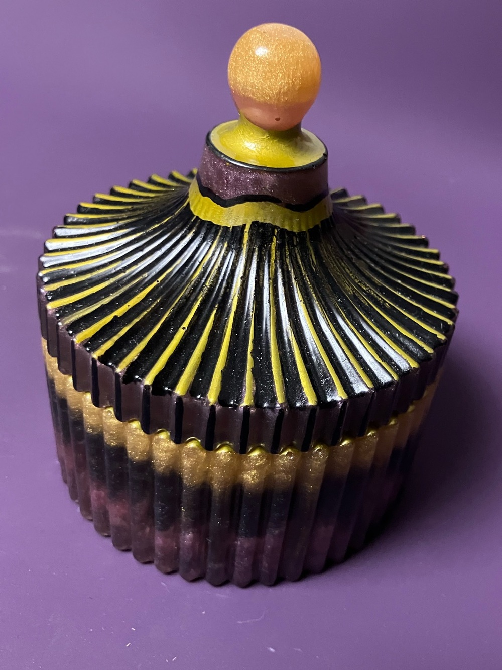 Handmade trinket container
